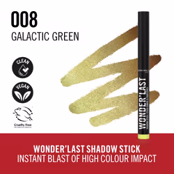 Rimmel Wonder'Last ombre à paupière 1,64 g 008 Galactic Green Brillant - Vue supplémentaire 5