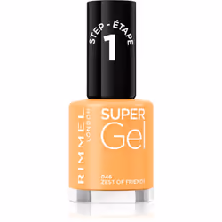 Le vernis à ongles gel Rimmel Super Gel Step 1 vous garantit des ongles d’apparence professionnelle sans utiliser de lampe UV ...