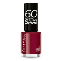 Rimmel 60 seconds Supershine vernis à ongles Bourgogne Ultra brillant