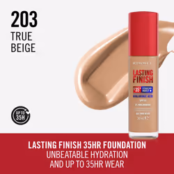 Rimmel Lasting Finish 35h 203 True Beige - Vue supplémentaire 4