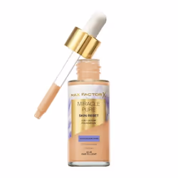 Max Factor Miracle Pure 2in1 Skin Reset, Flacon compte-gouttes, Liquide, Peau sensible, Tonifiant, Clair, Légère, Beige