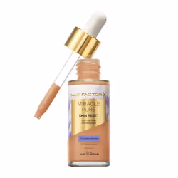 Max Factor Miracle Pure 2in1 Skin Reset, Flacon compte-gouttes, Liquide, Peau sensible, Tonifiant, Légère, Moyenne, Beige