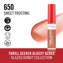 Rimmel Thrill Seeker Glassy Gloss brillant à lèvres 650 Sweet Frosting - Vue supplémentaire 3