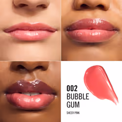 Rimmel Oh My Gloss! Butter Me Up brillant à lèvres 002 Bubble Gum - Vue supplémentaire 4