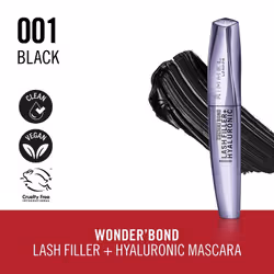 Rimmel Wonder'Bond Lash Filler + Hyaluronic mascara pour cil 001 Black - Vue supplémentaire 4