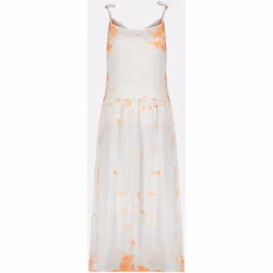 Robe midi imprimée tie and dye CLAUDIA