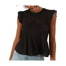 Blouse sans manches à volants ILDYA