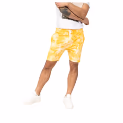 Short de jogging tie and dye EMERALD