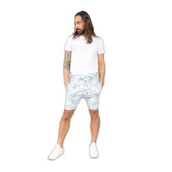 Short de jogging tie and dye EMERALD