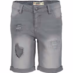 Short slim jeans gris usé BULLET