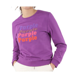 Sweat à écriture PURPLE