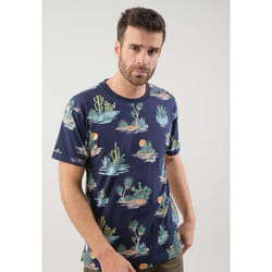T shirt à motifs tropicaux MERIDAN