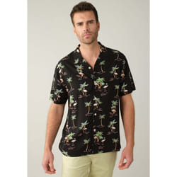 Chemise à motifs exotiques CABANA