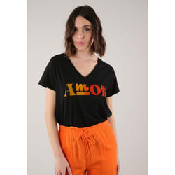 T-shirt casual en coton ALOVA