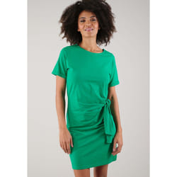 Robe courte col rond KNOTY