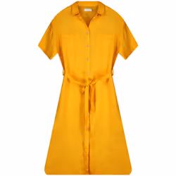 Robe chemise bohème en lin LUANA