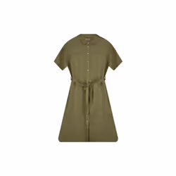 Robe chemise bohème en lin LUANA