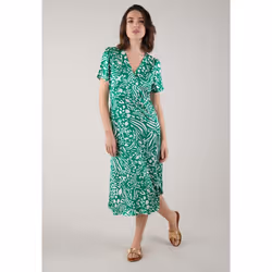 Robe mi-longue en satin JAKYSE