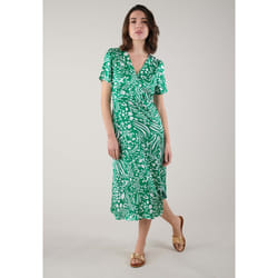 Robe mi-longue en satin JAKYSE