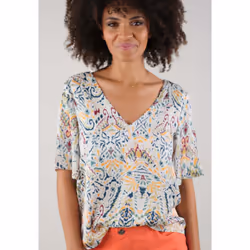 Blouse ethnique LORIKA