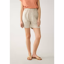 Short en lin taille élastiquée LEVNA