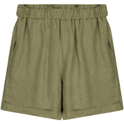 Short en lin taille élastiquée LEVNA