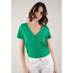 T-shirt en maille jacquard AYA
