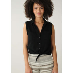 Chemise à manches courtes à revers MARTINE
