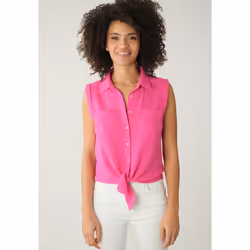 Chemise à manches courtes à revers MARTINE