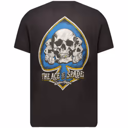 T-shirt manches courtes col rond imprimé rock DICE