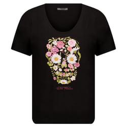 T-shirt à manches courtes à motif floral FLOWERSKULL