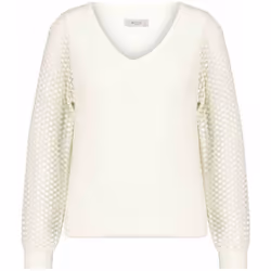 Pull à manches longues transparentes SIJADE