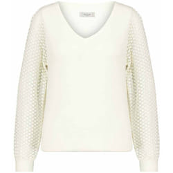 Pull à manches longues transparentes SIJADE
