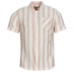 Chemise jacquard classique en coton à rayures avec boutons CURRIES