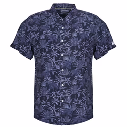 Chemise classique en viscose avec imprimé tropical WILLSON