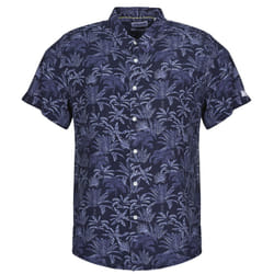 Chemise classique en viscose avec imprimé tropical WILLSON