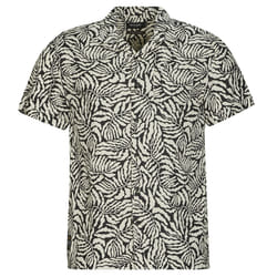Chemise homme viscose à manches courtes et motif tropical JOSIAS