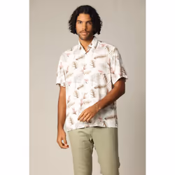Chemise homme tropicale et décontractée en viscose SAHEL