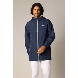 Blouson en toile enduite avec capuche doublée et manches longues VINZ