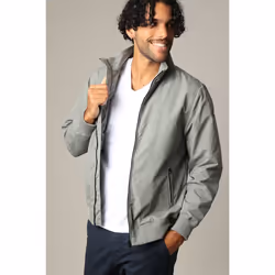 Blouson classique en toile enduite avec col montant CARMELO