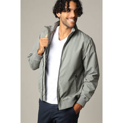 Blouson classique en toile enduite avec col montant CARMELO