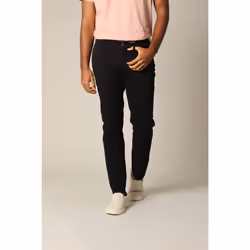 Pantalon en micro twill avec braguette à fermeture à glissière BEMBE