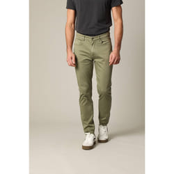 Pantalon en micro twill avec braguette à fermeture à glissière BEMBE