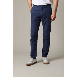 Pantalon standard en coton dobby avec braguette fermeture à glissière MIDAS