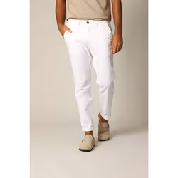 Pantalon en micro twill avec braguette à fermeture à glissière MAYON