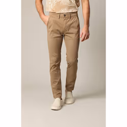Pantalon en micro twill avec braguette à fermeture à glissière MAYON