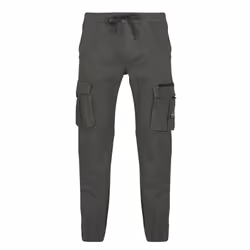 Pantalon cargo en coton avec taille élastiquée et cordon MONROE