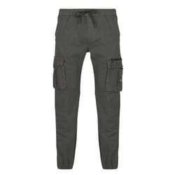 Pantalon cargo en coton avec taille élastiquée et cordon MONROE