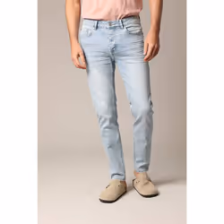 Jeans homme JOSUE en denim light stone destroy JOSUE