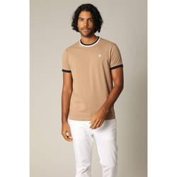 T-shirt en jersey de coton avec patch embossé GABIN